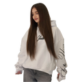 "Create Your Own Dreams" WHITE HOODIE(Худі біле з вишивкою)