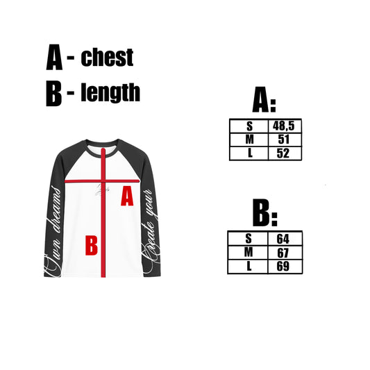 "Chase your own dreams" PINK LONGSLEEVE