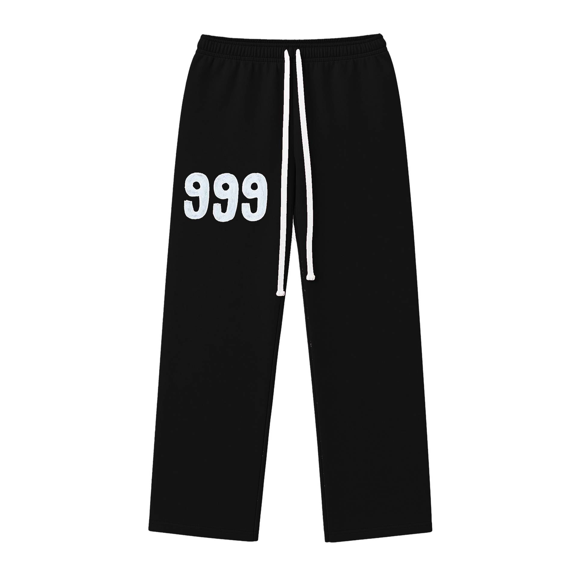 "999" BLACK SWEATPANTS (Штани Чорні 999)