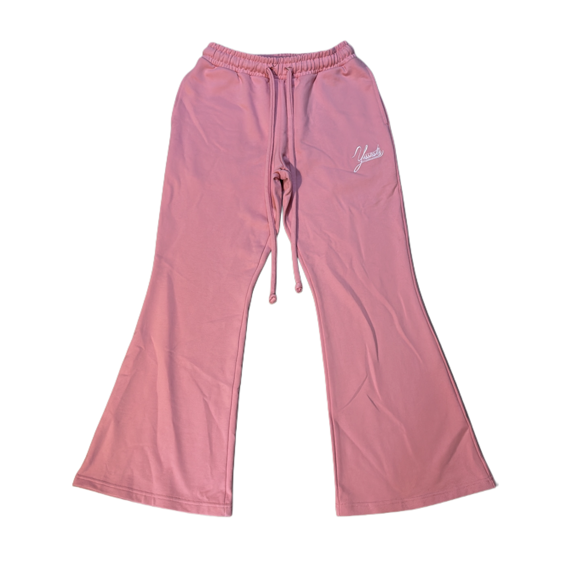 "Yessirskiii" FLARE PANTS (Штани Рожеві Клеш)