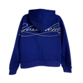 "Yessirskkiii" SIGNATURE BLUE ZIP HOODIE (Зiп худi синє з вишивкою)
