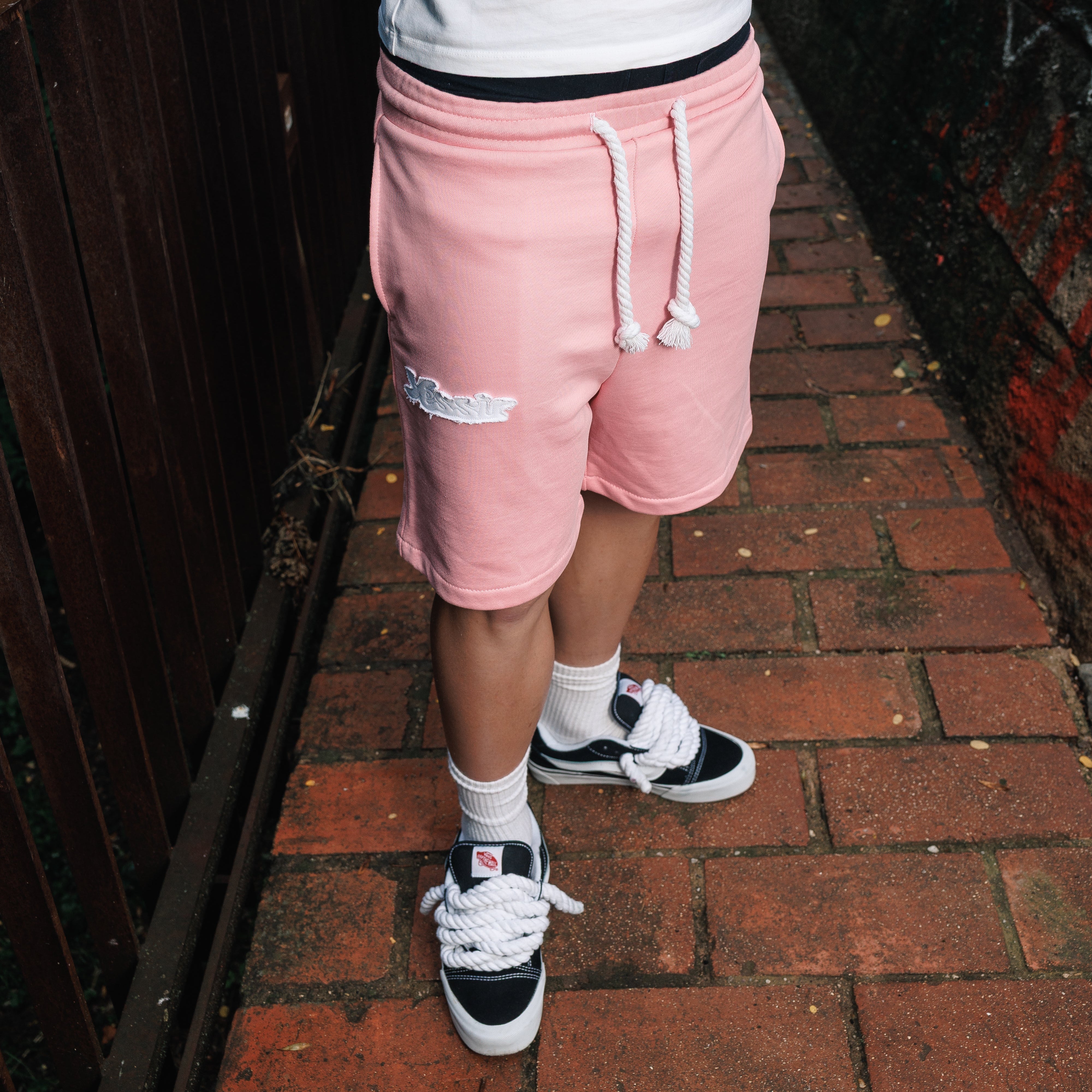 パンツ ulika sanctus Rope knit shorts ULIKA SANCTUS】LE SSERAFIM サクラ着用 ロープニット (ショート