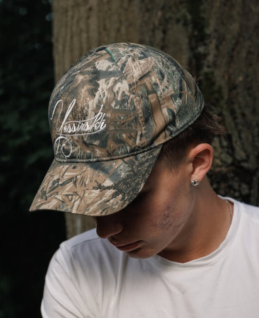 "YESSIRSKIII" CAMO CAP