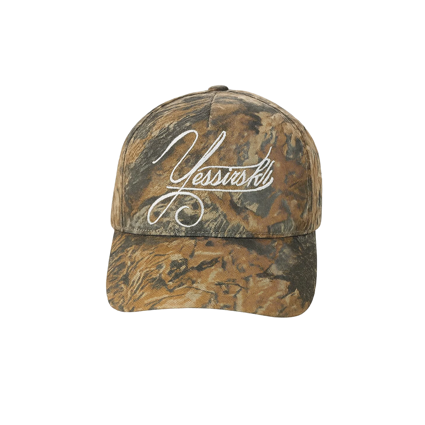 "YESSIRSKIII" CAMO CAP